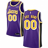 Men's Los Angeles Lakers Custom Nike Purple NBA Swingman Statement Edition Jersey,baseball caps,new era cap wholesale,wholesale hats